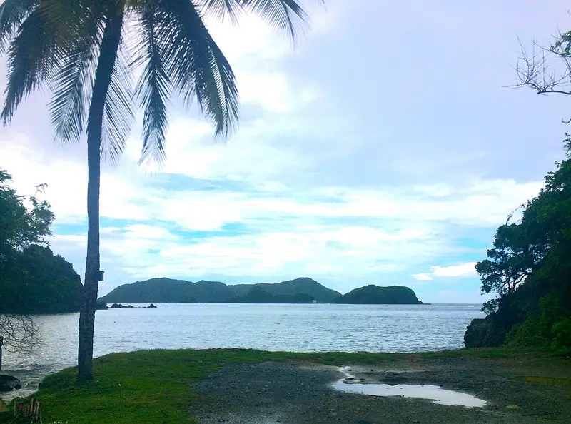 View of Little Tobago island from Speyside, Tobago