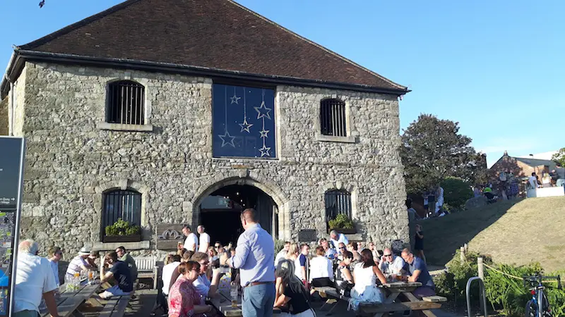 Dancing Man Brewery, Southampton pub, UK