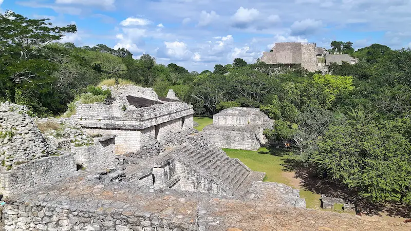 Maya ruins at Ek Balam near Valladolid, Yucatan Mexico