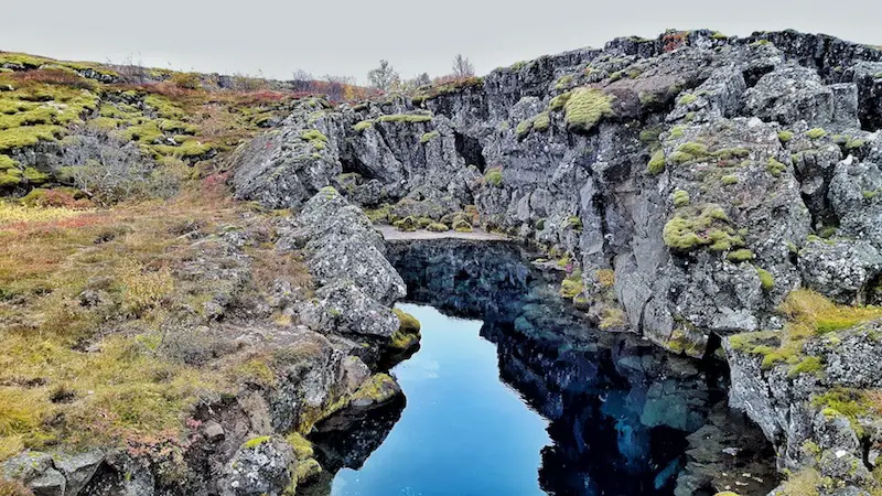 Silfra - Crack in lava rocks, Golden Circle, Iceland