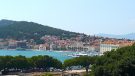 Panoramic view of Split and Marjan Hill, Croatia.